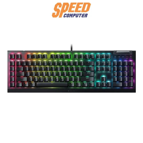 คีย์บอร์ด Razer Gaming Blackwidow V4 X สีดำ - SpeedCom