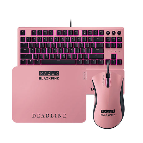 Razer x BLACKPINK Edition Gaming Mouse + Keyboard + Mouse PadSpeedCom
