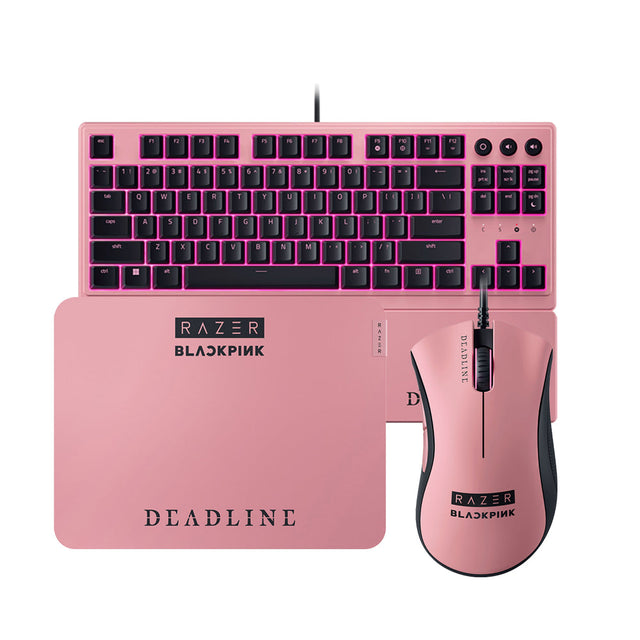 Razer x BLACKPINK Edition Gaming Mouse + Keyboard + Mouse PadSpeedCom