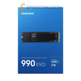 เอสเอสดี ภายใน SAMSUNG 990 EVO NVMe M.2 SSD 2TB - SpeedCom