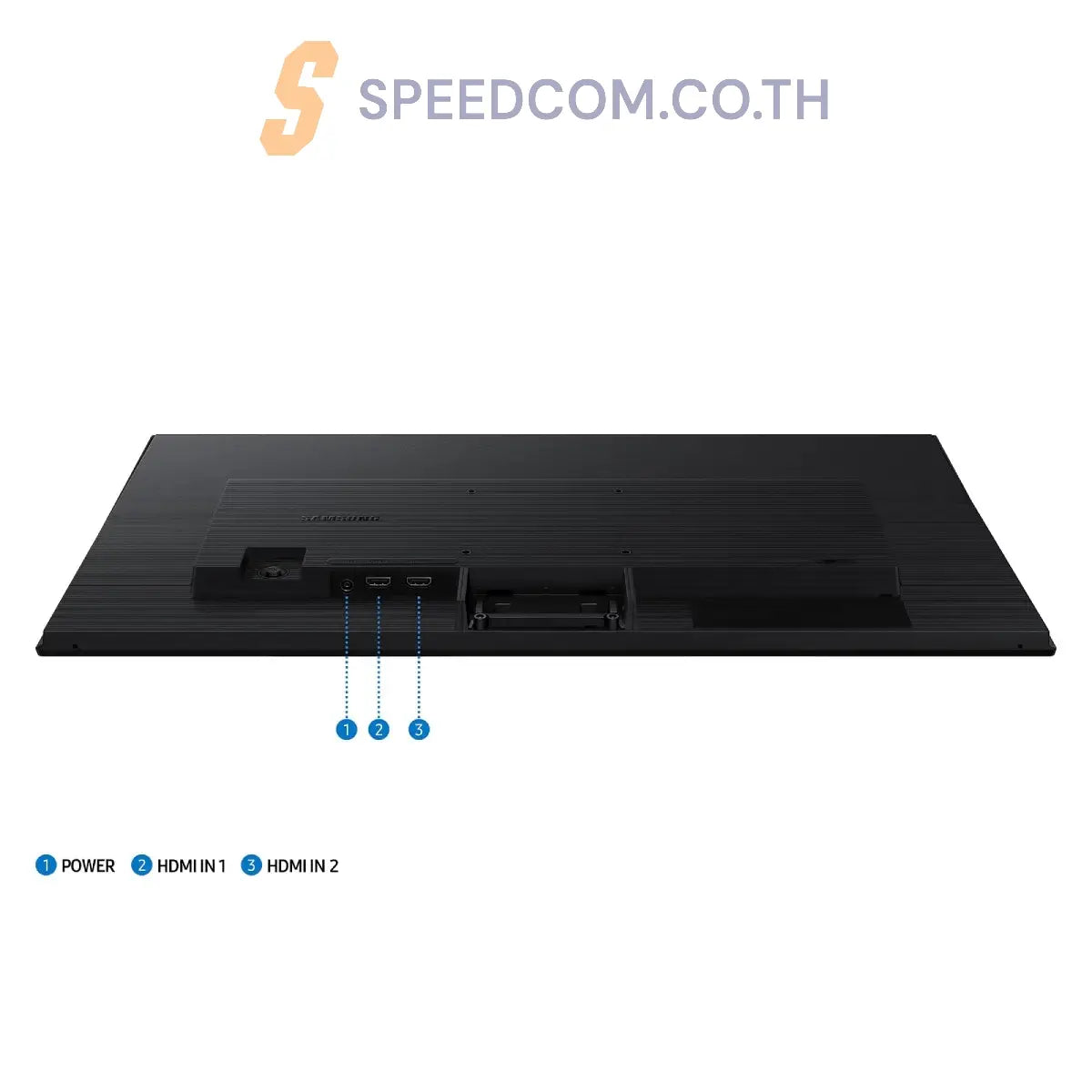 จอมอนิเตอร์ SAMSUNG Essential Monitor S3 S32GF 27.0" IPS FHD 120Hz สีดำ