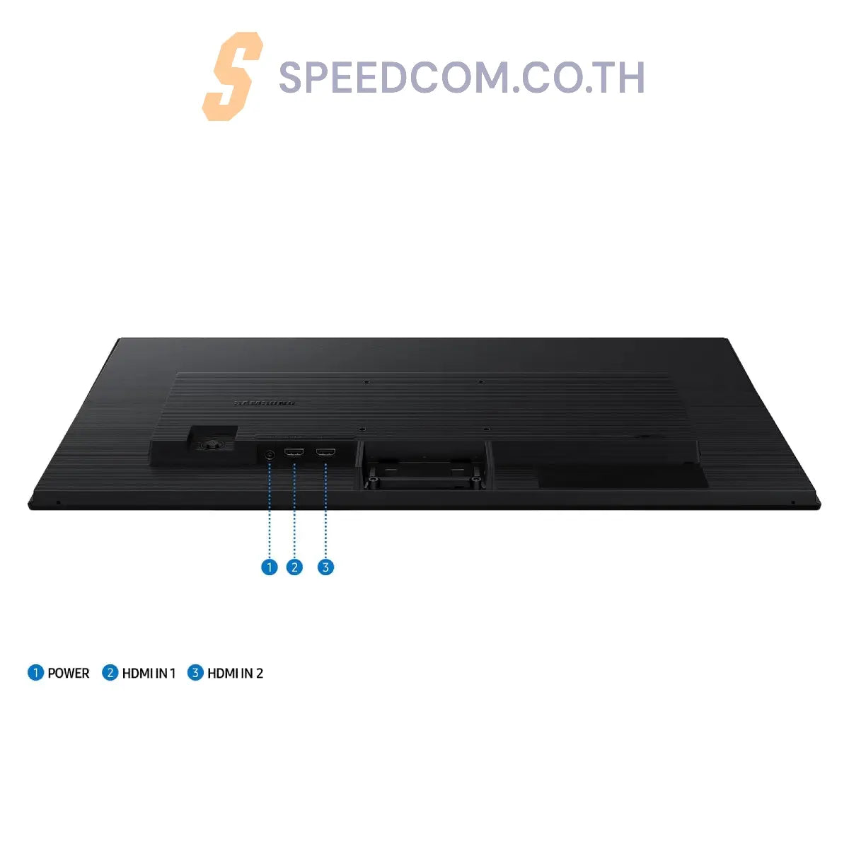 จอมอนิเตอร์ SAMSUNG Essential Monitor S3 S32GF 27.0" IPS FHD 120Hz สีดำ