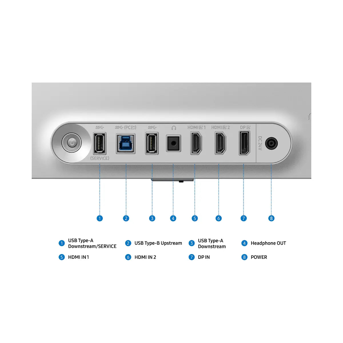 จอมอนิเตอร์ SAMSUNG Odyssey G6 G60SF 27.0" OLED QHD 500Hz สีเงิน - Speedcom