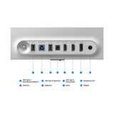 จอมอนิเตอร์ SAMSUNG Odyssey G6 G60SF 27.0" OLED QHD 500Hz สีเงิน - Speedcom