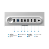 จอมอนิเตอร์ SAMSUNG Odyssey G6 G60SF 27.0" OLED QHD 500Hz สีเงิน - Speedcom