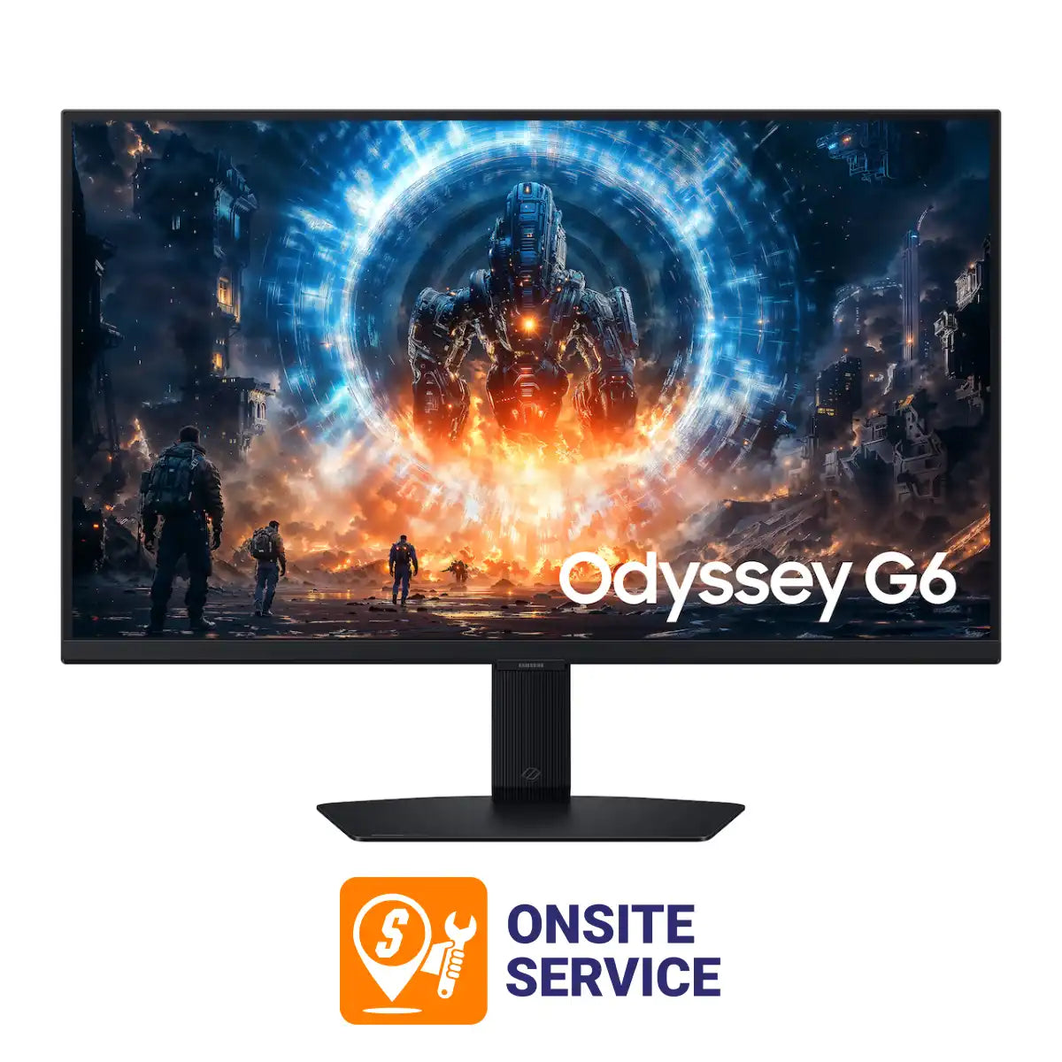 จอมอนิเตอร์ SAMSUNG Odyssey G6 LS27FG602EEXXT 27.0" IPS 350Hz