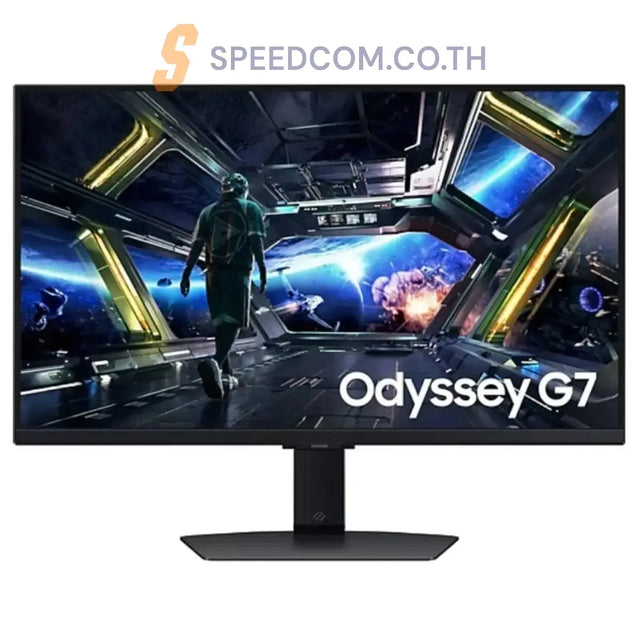 จอมอนิเตอร์ SAMSUNG Odyssey G7 LS27DG702EEXXT 27.0" IPS UHD 144Hz - SpeedCom