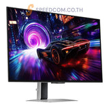 จอมอนิเตอร์ SAMSUNG Odyssey G8 G81SF 32.0" OLED 240Hz สีเงิน - Speedcom