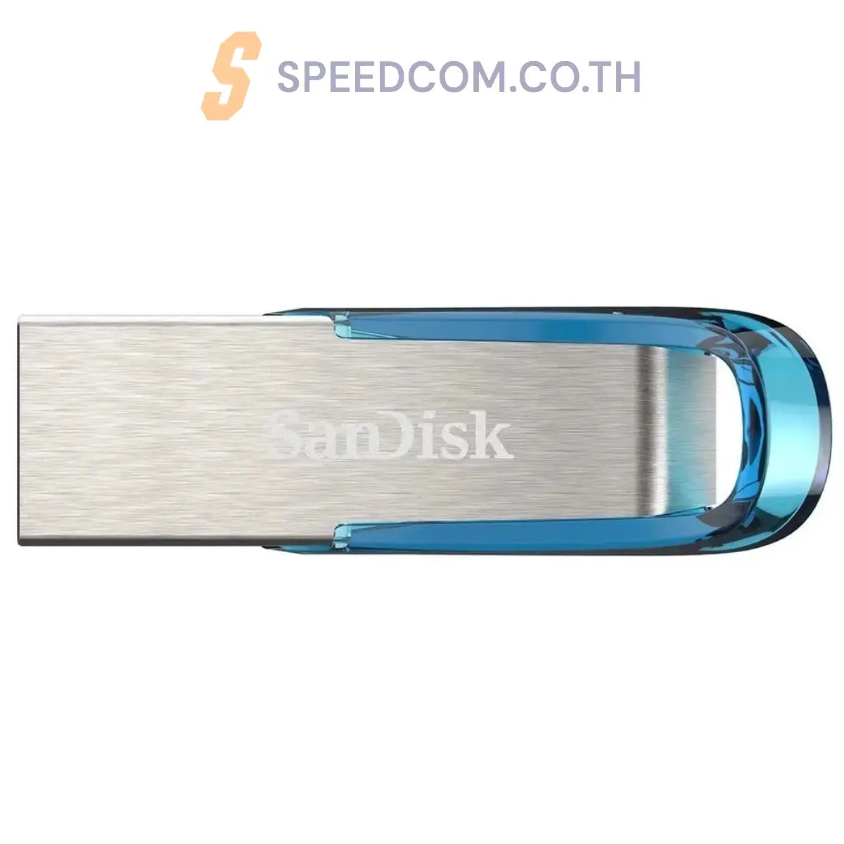 แฟลชไดรฟ์ SANDISK ULTRA FLAIR USB 3.0 32GB สีเงิน Silver - SpeedCom