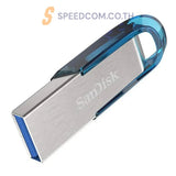 แฟลชไดรฟ์ SANDISK ULTRA FLAIR USB 3.0 32GB สีเงิน Silver - SpeedCom