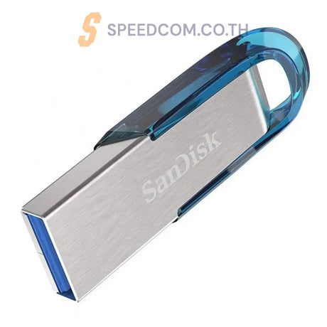 แฟลชไดรฟ์ SANDISK ULTRA FLAIR USB 3.0 32GB สีเงิน Silver - SpeedCom