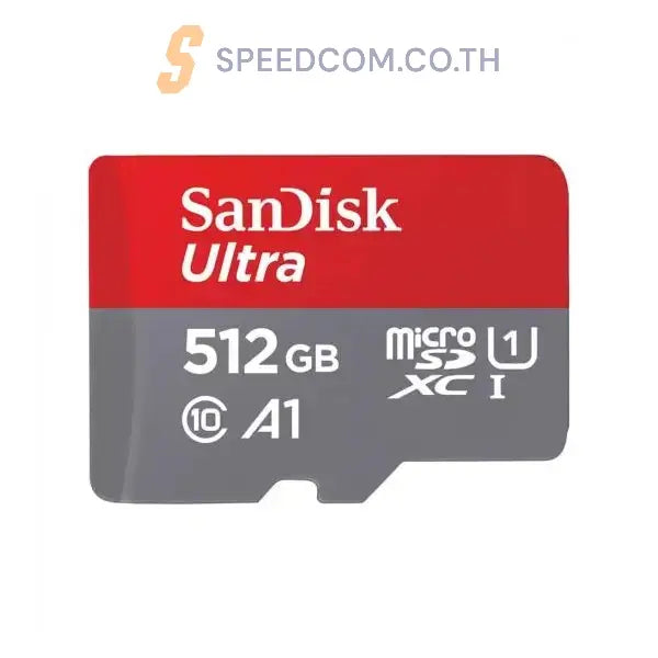 ไมโครเอสดีการ์ด SANDISK ULTRA MICROSDXC UHS-I CARD 512 GB - SpeedCom