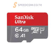 ไมโครเอสดีการ์ด SANDISK ULTRA MICROSDXC UHS-I CARD 64 GB - SpeedCom