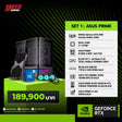 คอมประกอบ SET 1 : ASUS PRIME เริ่มต้นแบบสวยๆ NVIDIA  Games Force Founder COMSETSpeedCom