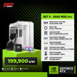 คอมประกอบ SET 3 : ASUS ROG ขาว ตัวแรงตัดต่อฉลุย NVIDIA Games Force Founder COMSETSpeedCom