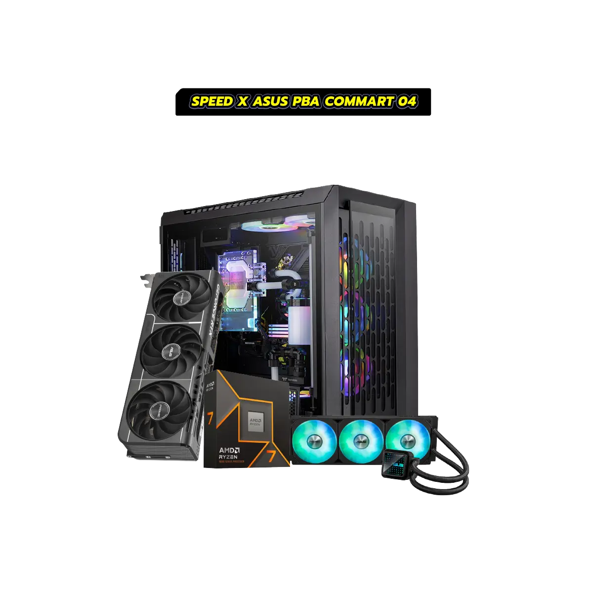 คอมประกอบ SPEED X ASUS PBA Powered By ASUS 04 - 65KSpeedCom