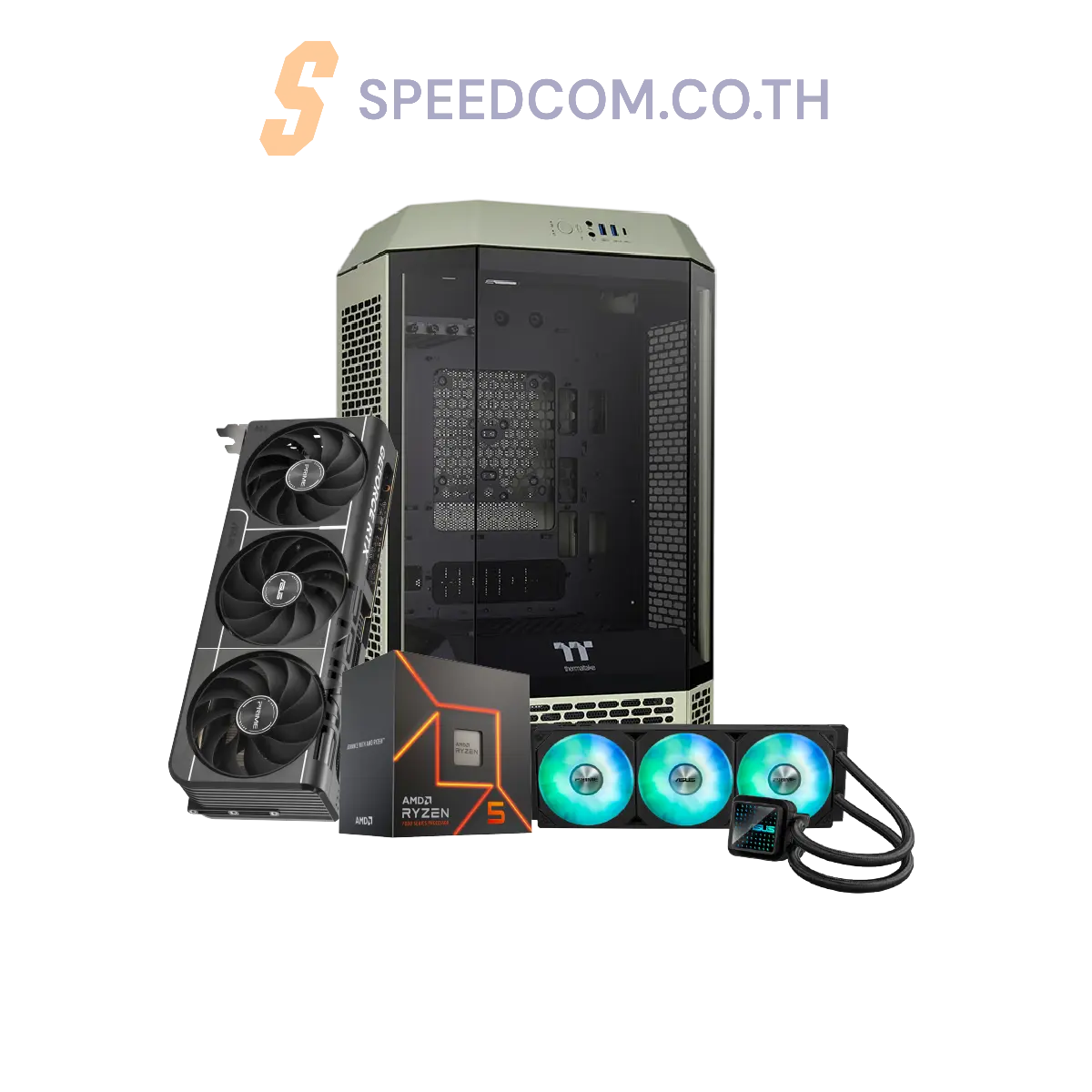 คอมประกอบ SPEED X ASUS PBA Powered By ASUS 05 - 51KSpeedCom