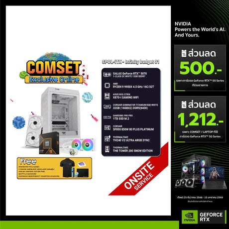 คอมประกอบ SPOL-ITX–INFINITY BUDGET 01SpeedCom