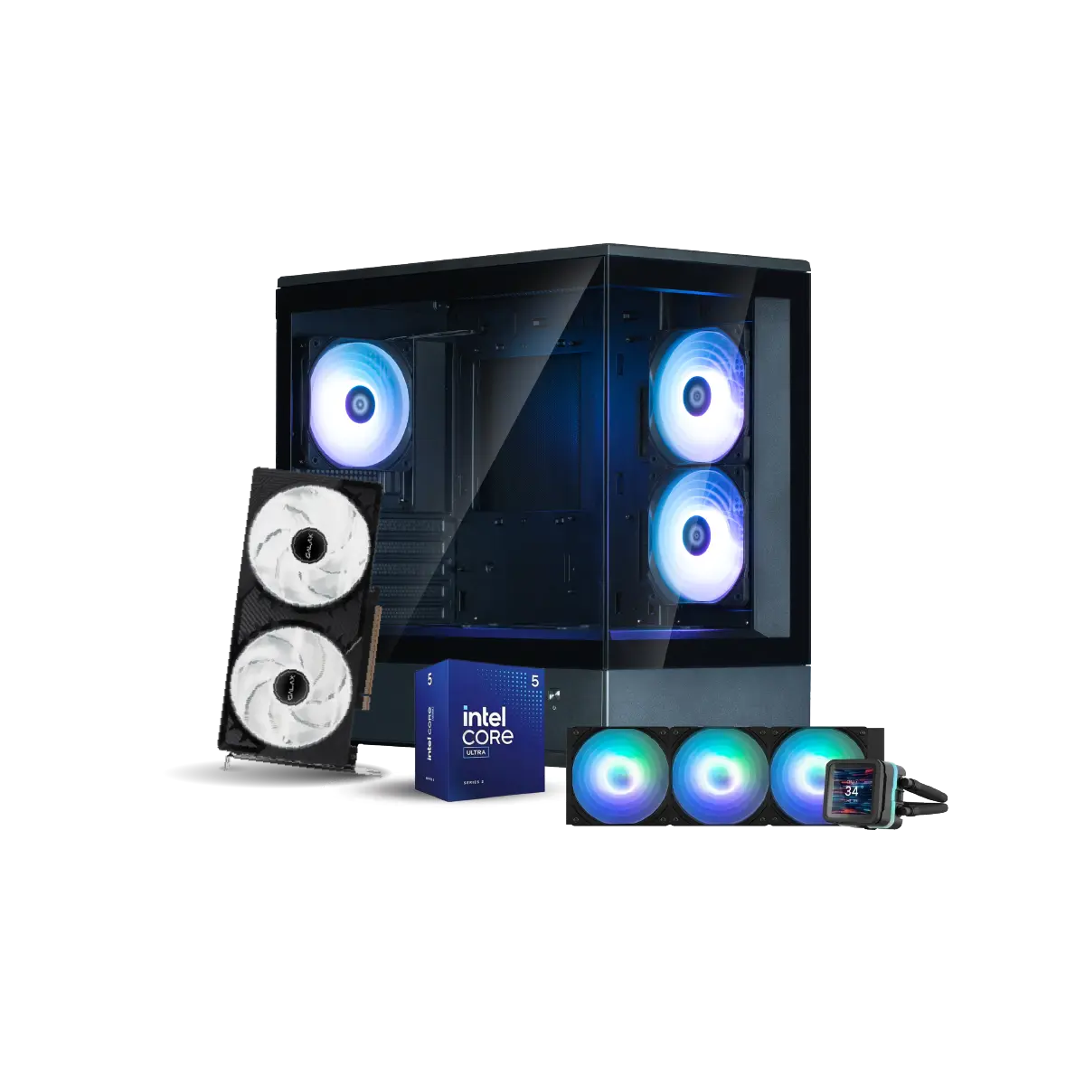 คอมประกอบ SPOL-ZALMAN SET 4-ULTRA 5 235-32GB-1TB-5070 - SpeedCom