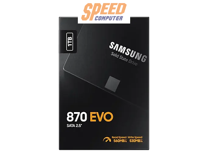 เอสเอสดี Samsung 870 EVO 1TB SATA 2.5 MZ-77E1T0BW - SpeedCom