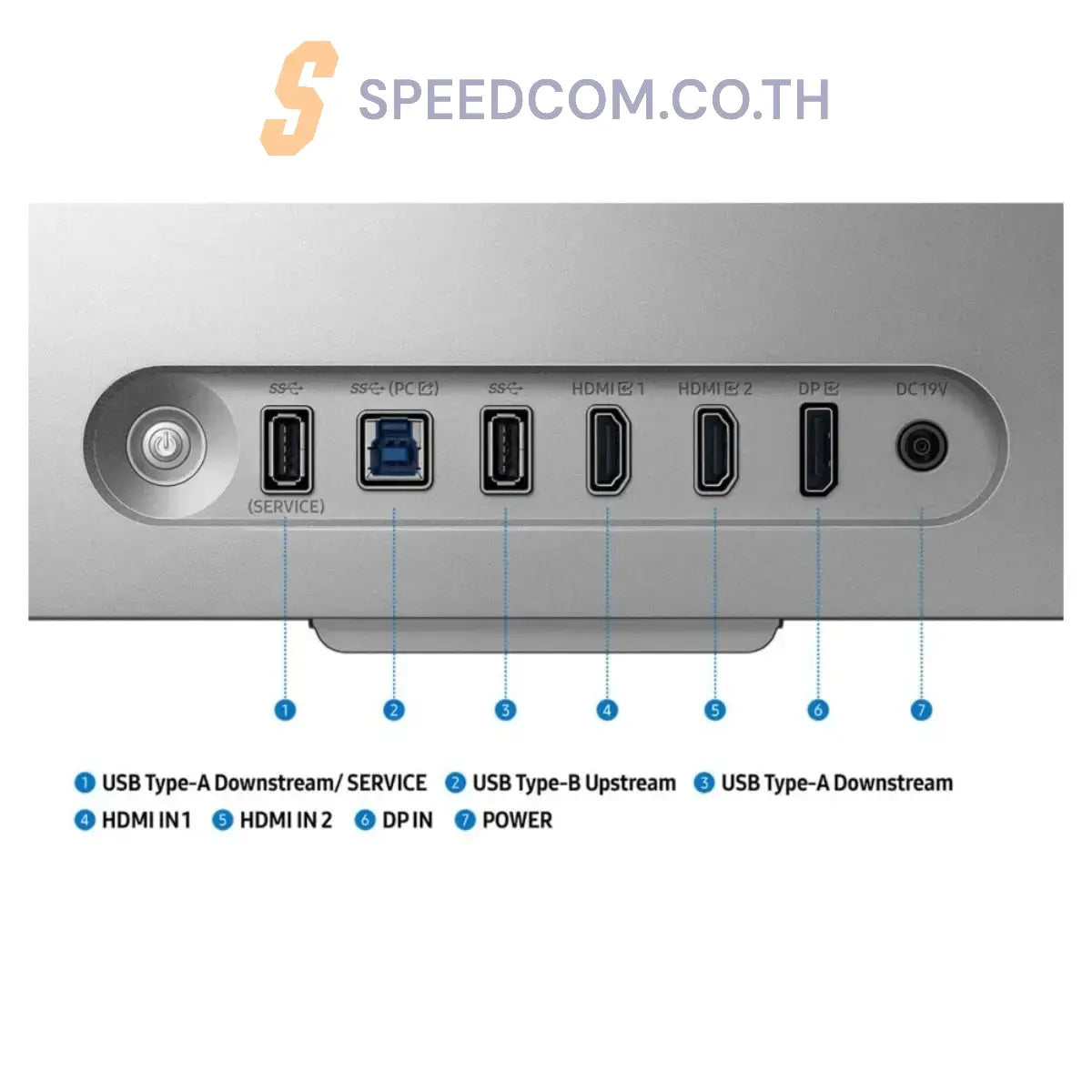 จอมอนิเตอร์ Samsung Odyssey 3D LS27FG900XEXXT 27.0" IPS 4K 165Hz - SpeedCom