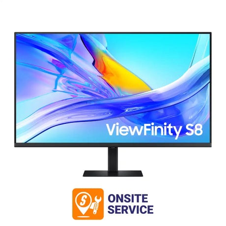 จอมอนิเตอร์ Samsung ViewFinity S8 LS37D800UAEXXT 37.0" VA 4K 60Hz สีดำSpeedCom