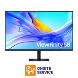 จอมอนิเตอร์ Samsung ViewFinity S8 LS37D800UAEXXT 37.0" VA 4K 60Hz สีดำSpeedCom