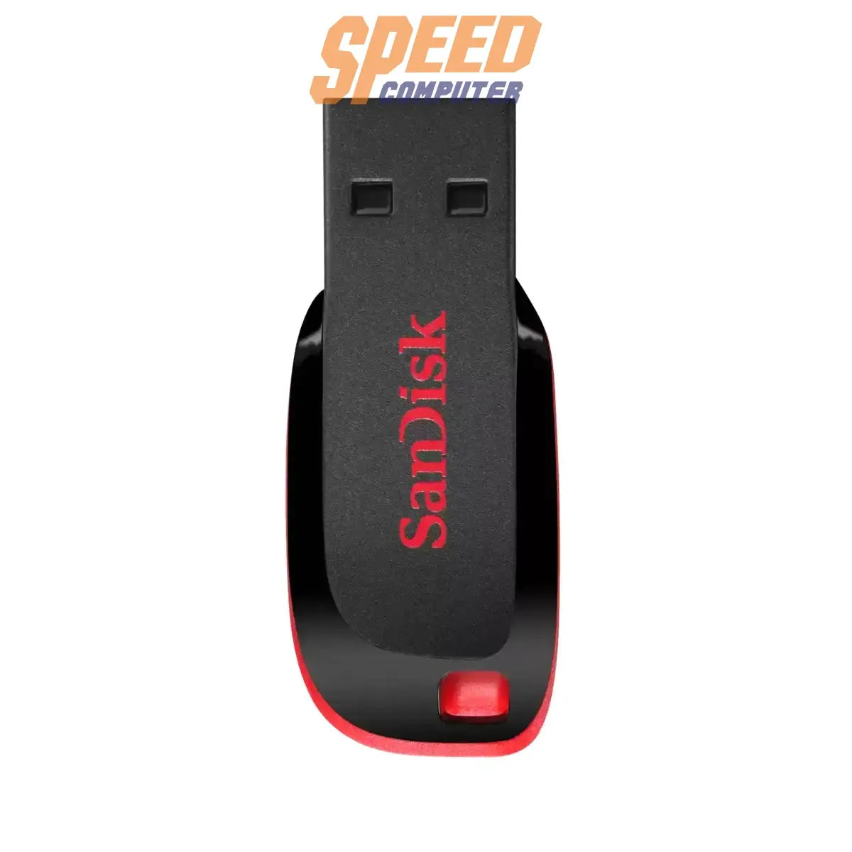 แฟลชไดรฟ์ SanDisk Cruzer Blade USB2.0 128GB สีแดง - SpeedCom