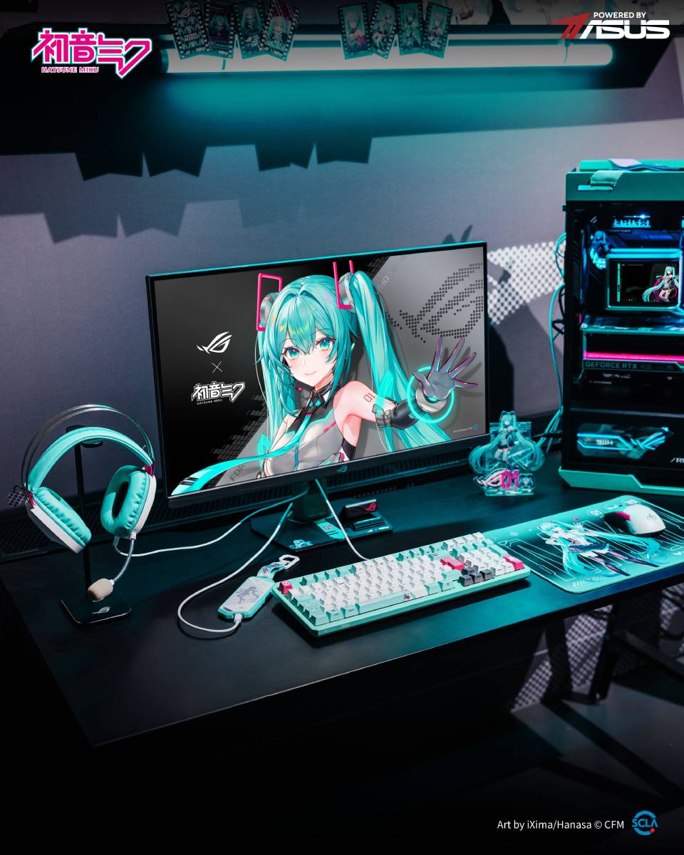 คอมประกอบ Set Asus Rog x Hatsune Miku Edition Powered BY ASUS - SpeedCom