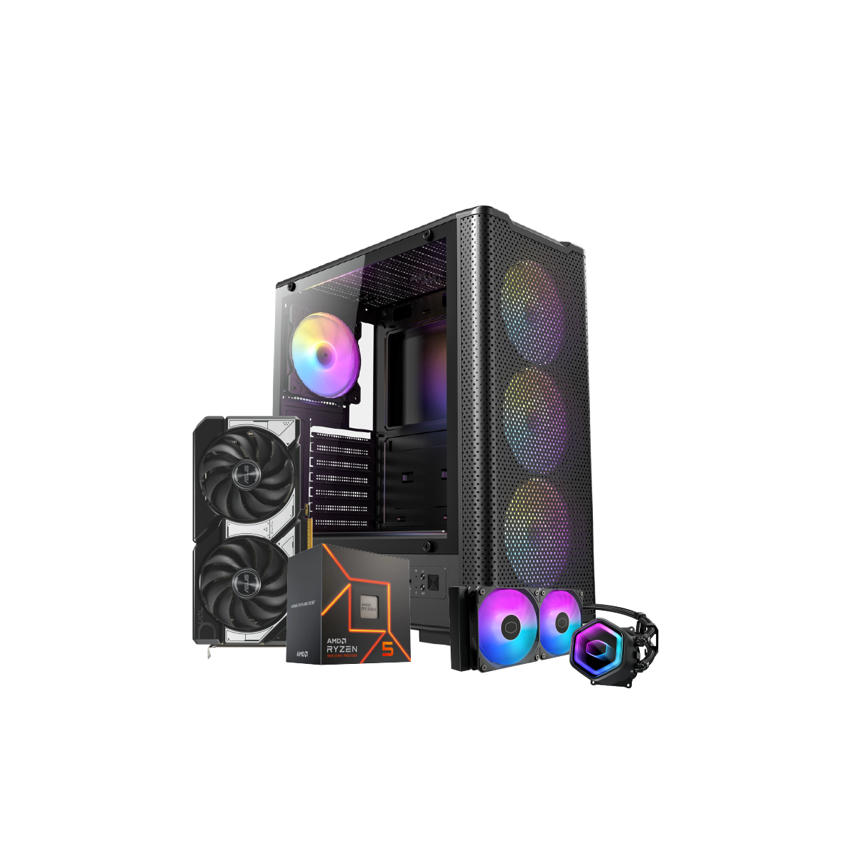 คอมประกอบ Set NINJA 0204 Powered By ASUS - SpeedCom