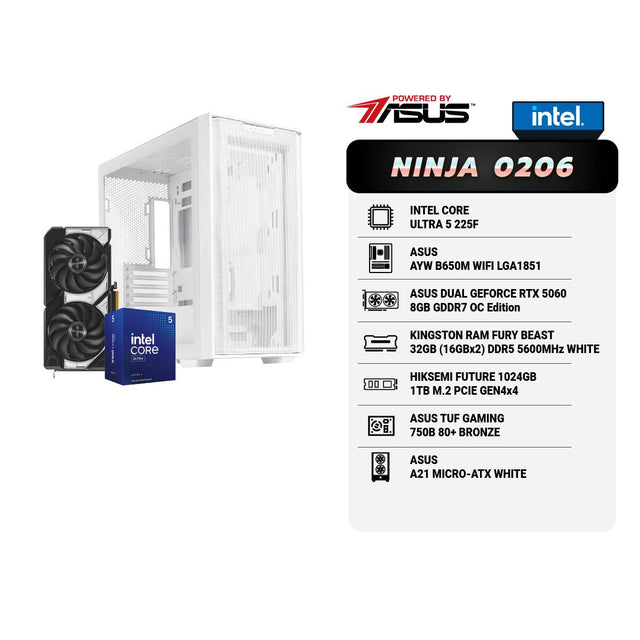 คอมประกอบ Set NINJA 0206 Powered By ASUSSpeedCom