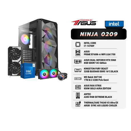 คอมประกอบ Set NINJA 0209 Powered By ASUSSpeedCom