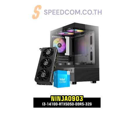 คอมประกอบ Set NINJA0903-I3-14100-RTX5050-DDR5-32G