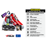 คอมประกอบ Set NINJA0920-R7-9800X3D-RX9070XT-DDR5-32G