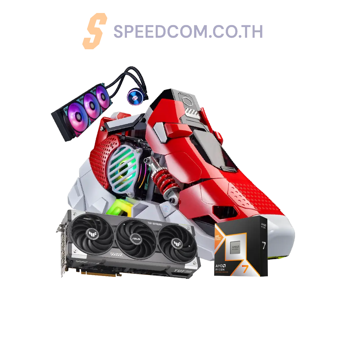 คอมประกอบ Set NINJA0920-R7-9800X3D-RX9070XT-DDR5-32G