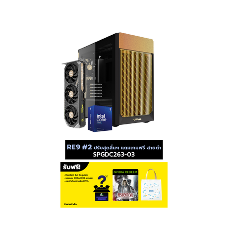 คอมประกอบ Set RE9 #2 ปรับสุดลื่นๆ แถมเกมฟรี สายดำ SPGDC263-03SpeedCom