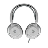 หูฟังเกมมิ่ง SteelSeries Arctis Nova 1P สีขาว น้ำหนักเบา เสียงคมชัด พร้อมไมโครโฟนตัดเสียงรบกวน เหมาะสำหรับเล่นเกมบน PlayStation, PC และแพลตฟอร์มอื่น ๆ