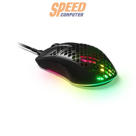 เมาส์ Steelseries Aerox 3 สีดำ (Black Onyx) - SpeedCom