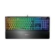 คีย์บอร์ด Steelseries Apex 3 RGB US-TH สีดำ
