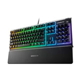 คีย์บอร์ด Steelseries Apex 3 RGB US-TH สีดำ