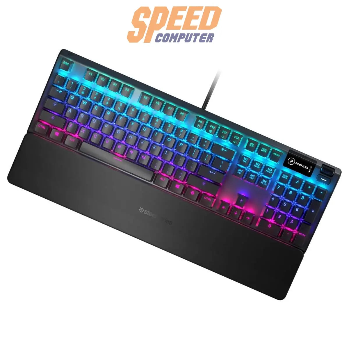คีย์บอร์ด Steelseries Apex 5 สีดำ - SpeedCom