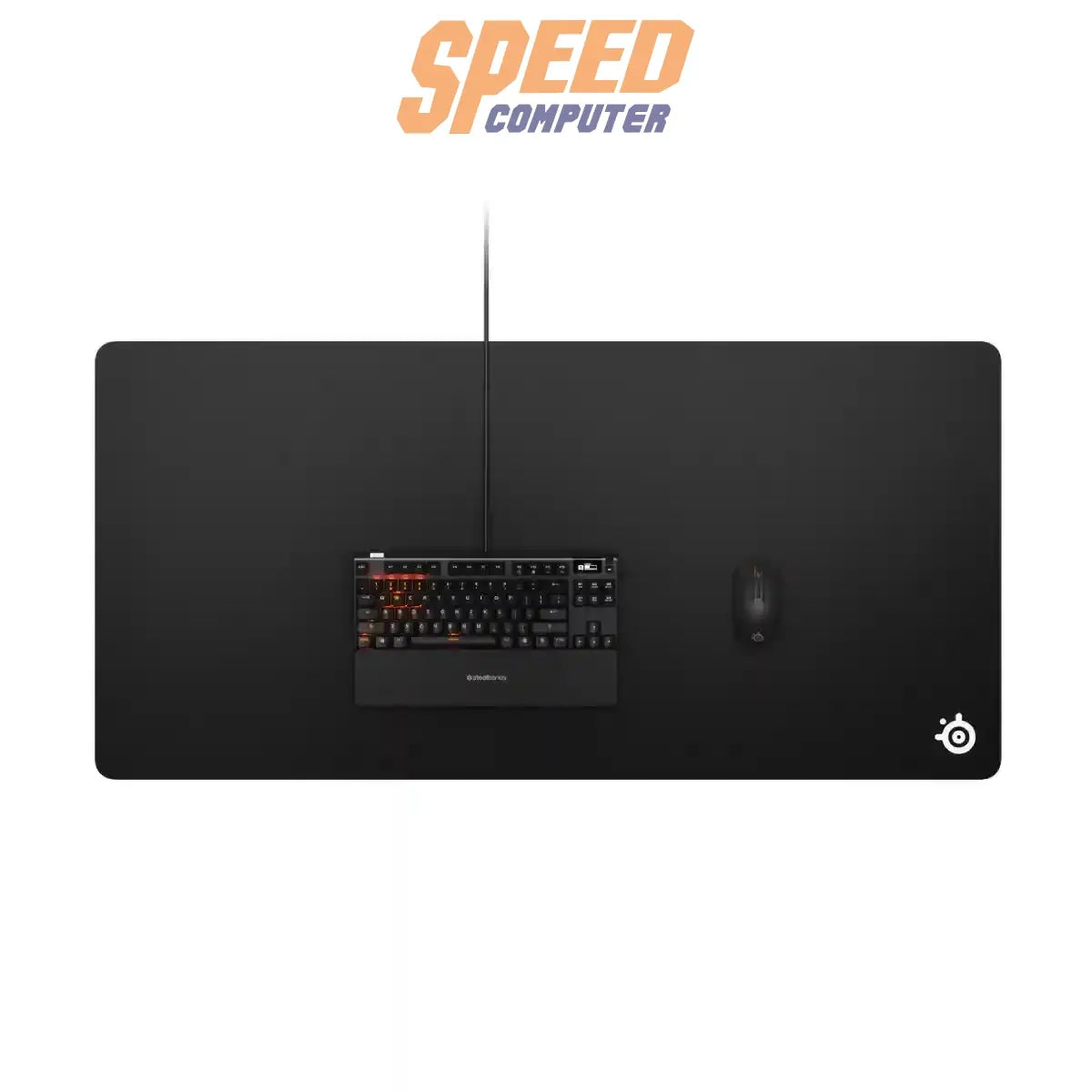 แผ่นรองเมาส์ Steelseries QCK 3XLSpeedCom