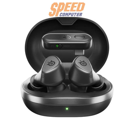 หูฟังไร้สาย Steelserise Arctis GameBuds สีดำ - SpeedCom