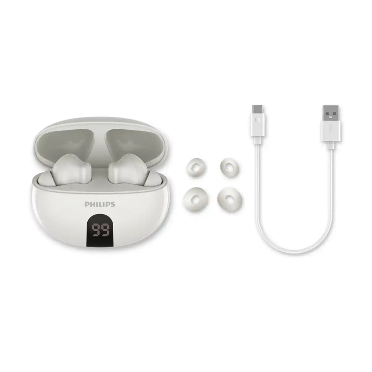 หูฟังอินเอียร์ไร้สาย Philips True Wireless Headphones 3000Series BT5.4