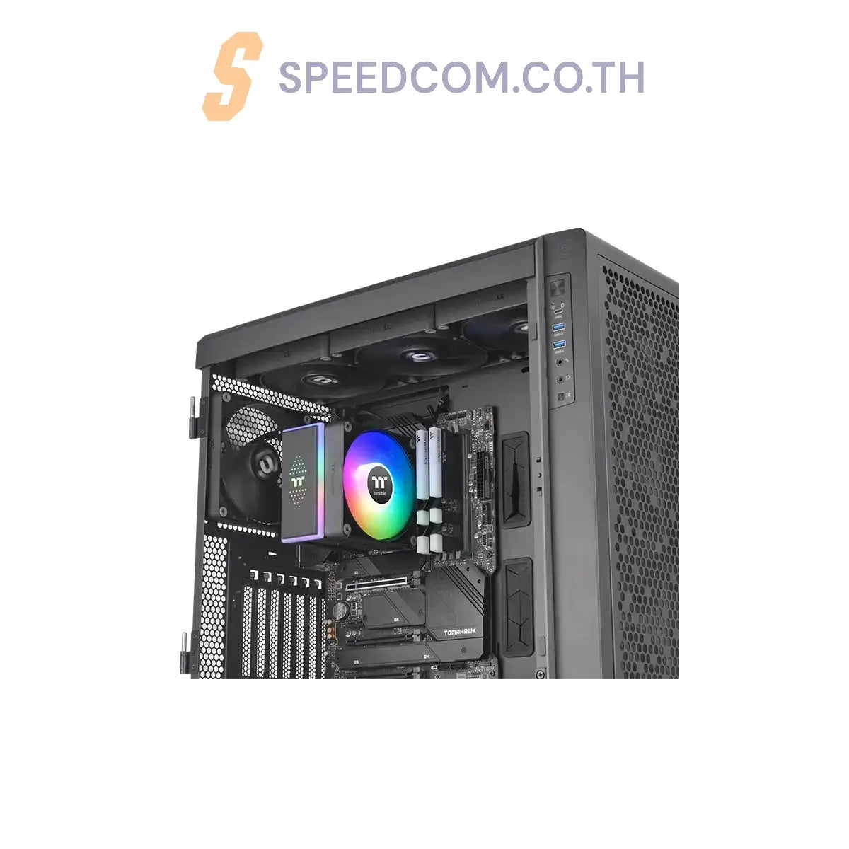 ชุดระบายความร้อน THERMALTAKE ASTRIA 400 ARGB Lighting CPU Cooler - SpeedCom