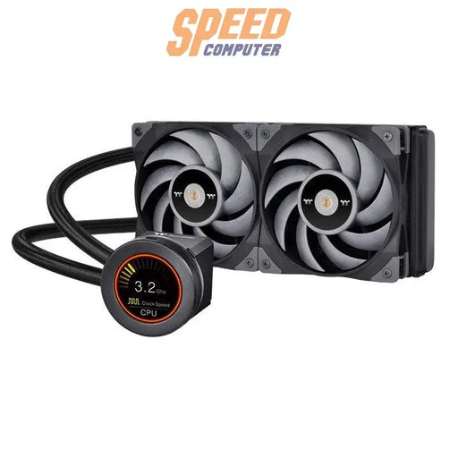 ชุดระบายความร้อน THERMALTAKE Liquid Cooling TOUGHLIQUID Ultra 240 AIO CL-W322-PL12GM-B สีดำ - SpeedCom