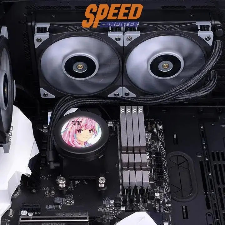 ชุดระบายความร้อน THERMALTAKE Liquid Cooling TOUGHLIQUID Ultra 240 AIO CL - W322 - PL12GM - B สีดำ - SpeedCom