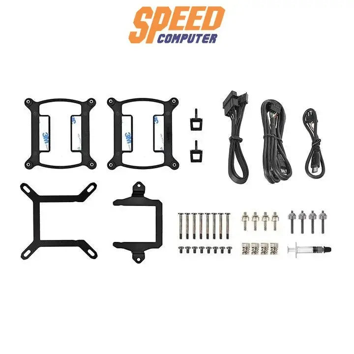 ชุดระบายความร้อน THERMALTAKE Liquid Cooling TOUGHLIQUID Ultra 280 RGB CL - W371 - PL14SW - A สีดำ - SpeedCom