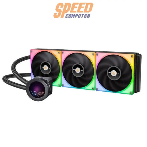 ชุดระบายความร้อน THERMALTAKE Liquid Cooling TOUGHLIQUID Ultra 420 RGB CL-W370-PL14SW-A สีดำ - SpeedCom