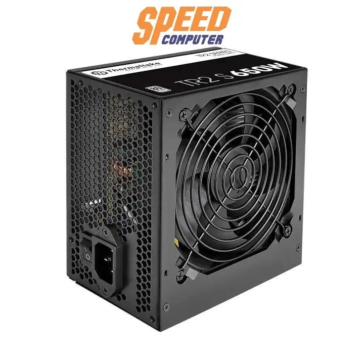 อุปกรณ์จ่ายไฟ THERMALTAKE TR2 S 650W 80 PLUS WHITE ATX PS - TRS - 0650NNSAWE - 2 สีดำ - SpeedCom
